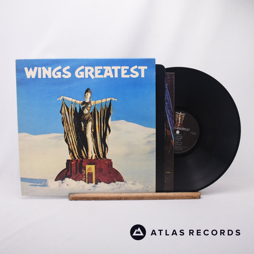 Wings Wings Greatest LP Vinyl Record - Front Cover & Record