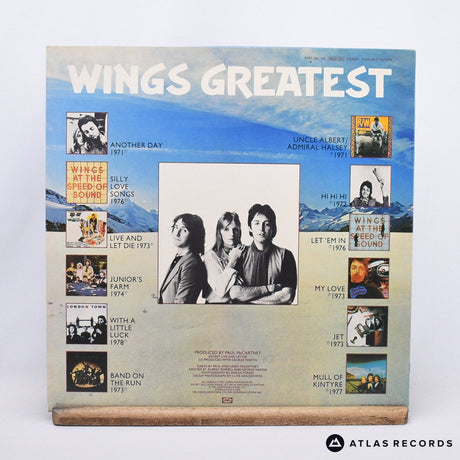 Wings - Wings Greatest - Poster LP Vinyl Record - EX/EX