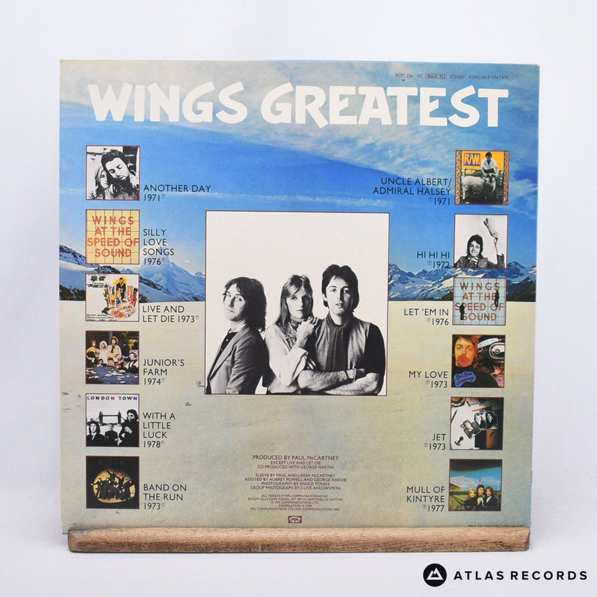 Wings - Wings Greatest - Poster LP Vinyl Record - EX/EX