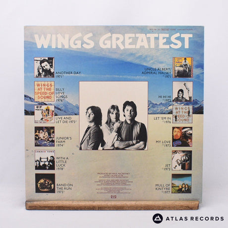 Wings - Wings Greatest - Poster LP Vinyl Record - EX/EX