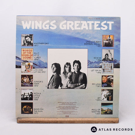 Wings - Wings Greatest - Reissue LP Vinyl Record - EX/VG+