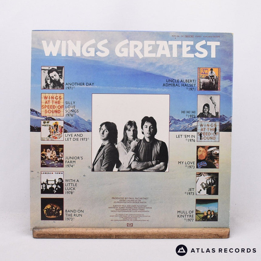 Wings - Wings Greatest - Reissue LP Vinyl Record - EX/VG+