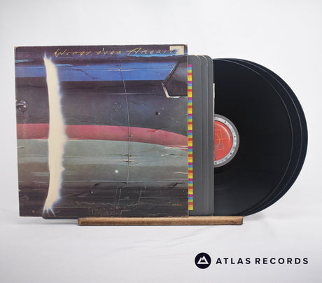 Wings Wings Over America 3 x LP Vinyl Record - Front Cover & Record