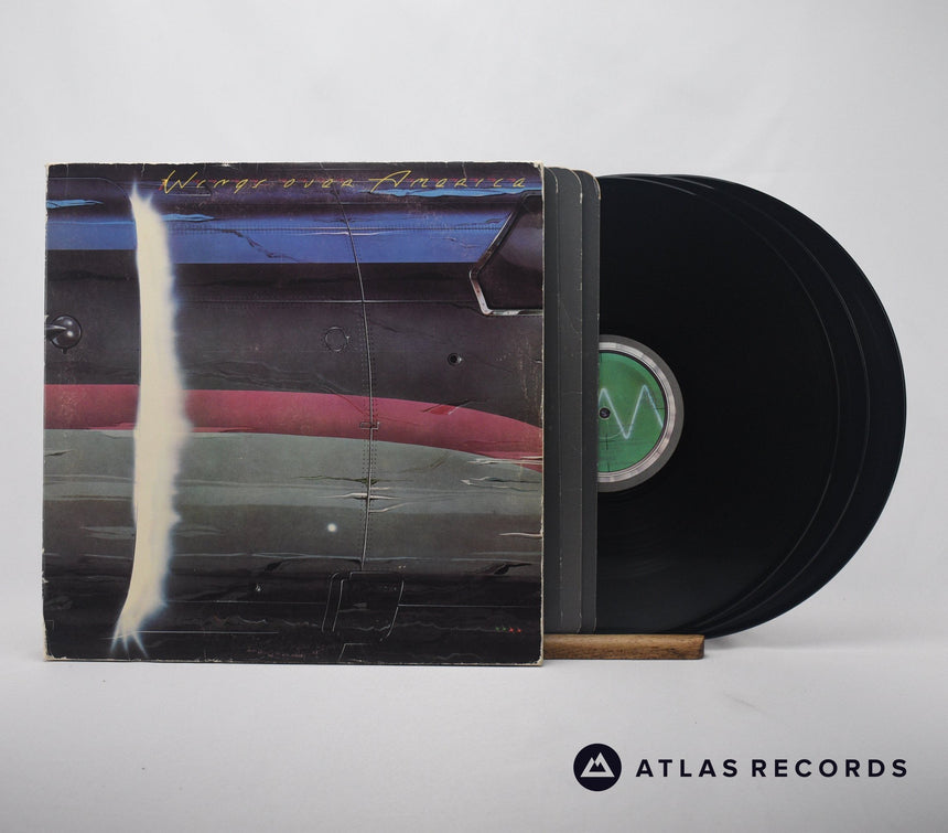 Wings Wings Over America 3 x LP Vinyl Record - Front Cover & Record