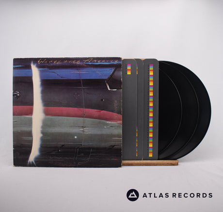 Wings Wings Over America 3 x LP Vinyl Record - Front Cover & Record