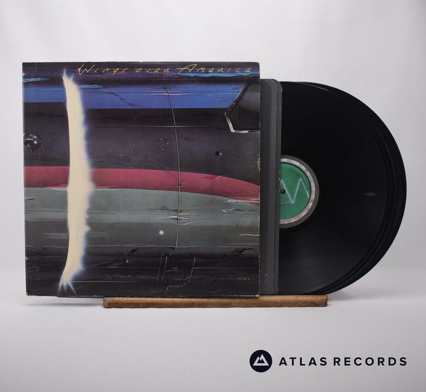 Wings Wings Over America 3 x LP Vinyl Record - Front Cover & Record