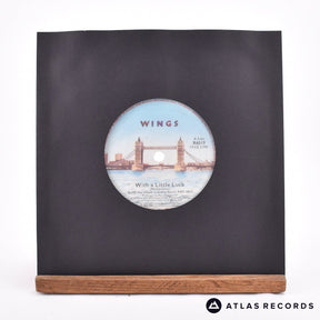 Wings With A Little Luck 7" Vinyl Record - In Sleeve