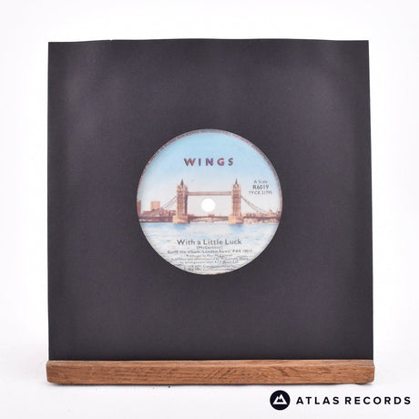 Wings With A Little Luck 7" Vinyl Record - In Sleeve
