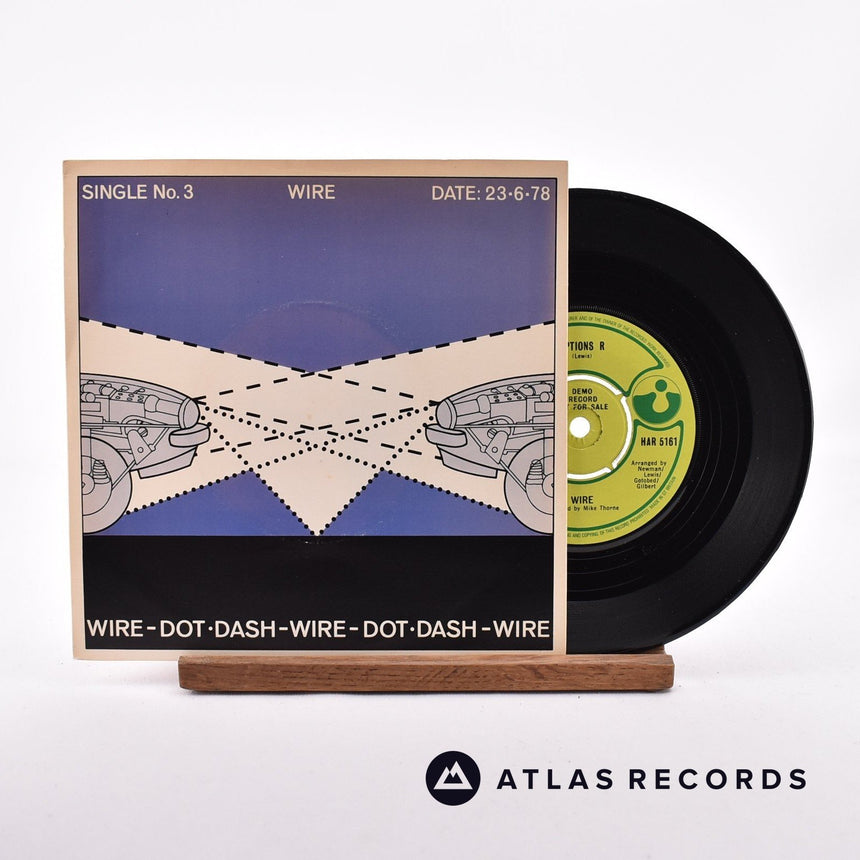 Wire Dot Dash 7" Vinyl Record - Front Cover & Record