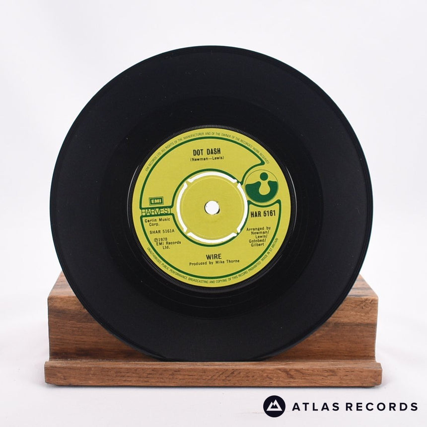 Wire - Dot Dash - 7" Vinyl Record - VG+/NM