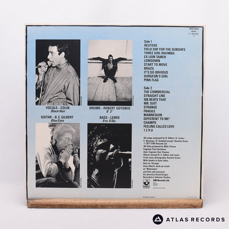 Wire - Pink Flag - Blair Green Labels A-4 B-2 LP Vinyl Record - EX/VG+