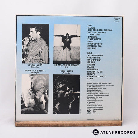 Wire - Pink Flag - Blair A-4 B-3 LP Vinyl Record - EX/EX