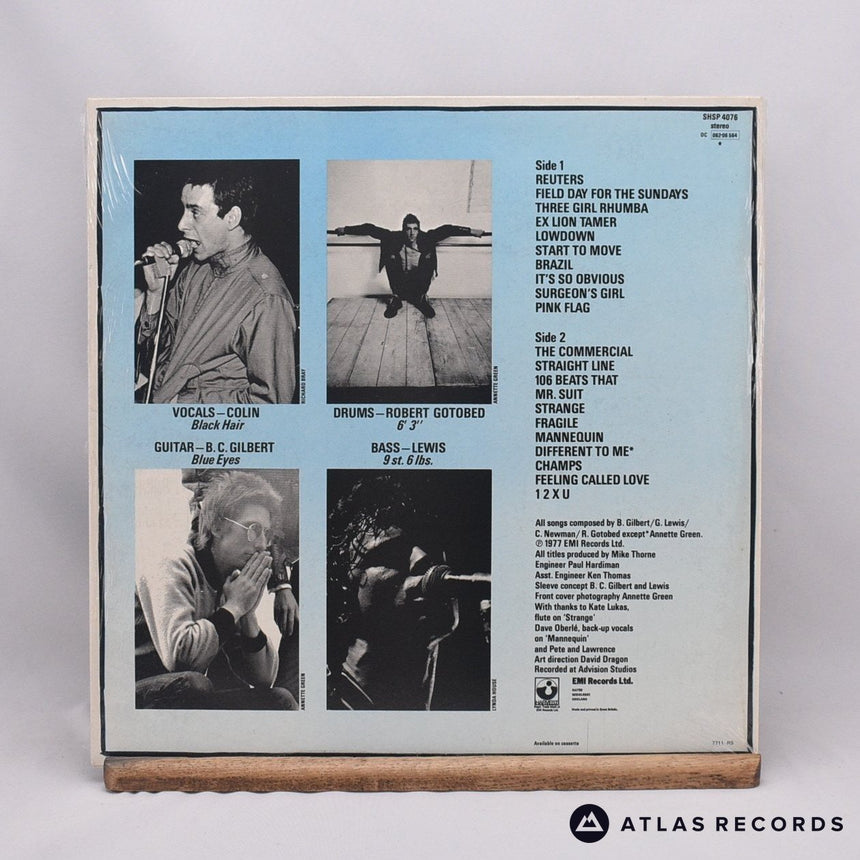 Wire - Pink Flag - Reissue A-5 B-3 LP Vinyl Record - NM/EX