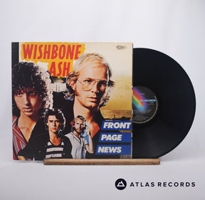 Wishbone Ash Front Page News LP Vinyl Record - Front Cover & Record