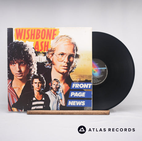 Wishbone Ash Front Page News LP Vinyl Record - Front Cover & Record
