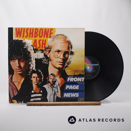 Wishbone Ash Front Page News LP Vinyl Record - Front Cover & Record