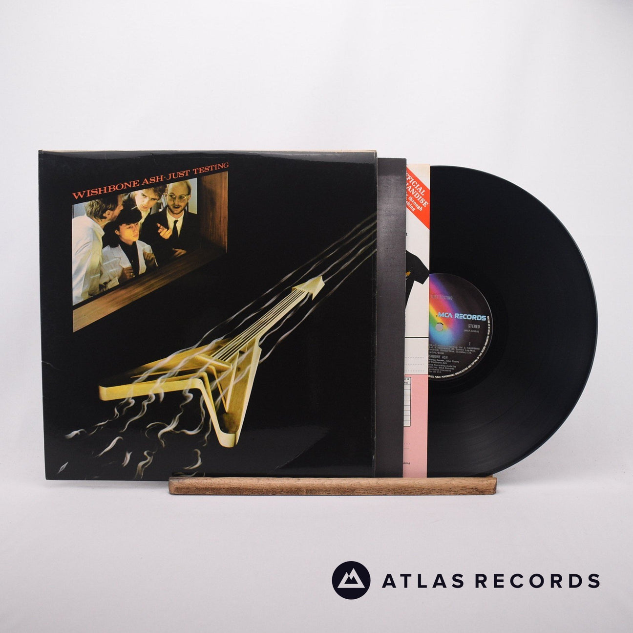 Wishbone Ash Just Testing LP Vinyl Record - Front Cover & Record