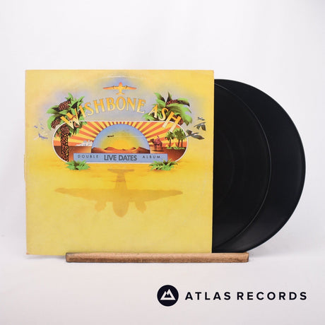 Wishbone Ash Live Dates 2 x LP Vinyl Record - Front Cover & Record