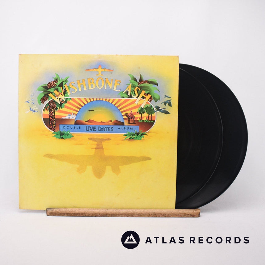 Wishbone Ash Live Dates 2 x LP Vinyl Record - Front Cover & Record