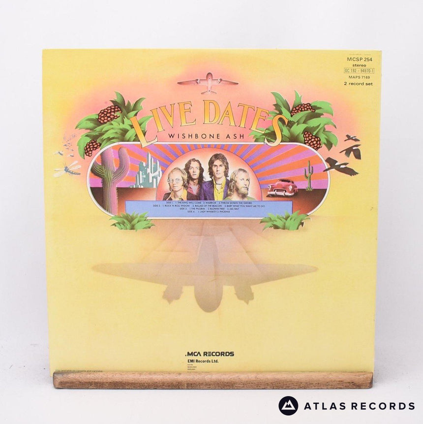 Wishbone Ash - Live Dates - A-1 B-2 A-1 B-1 2 x LP Vinyl Record - EX/EX
