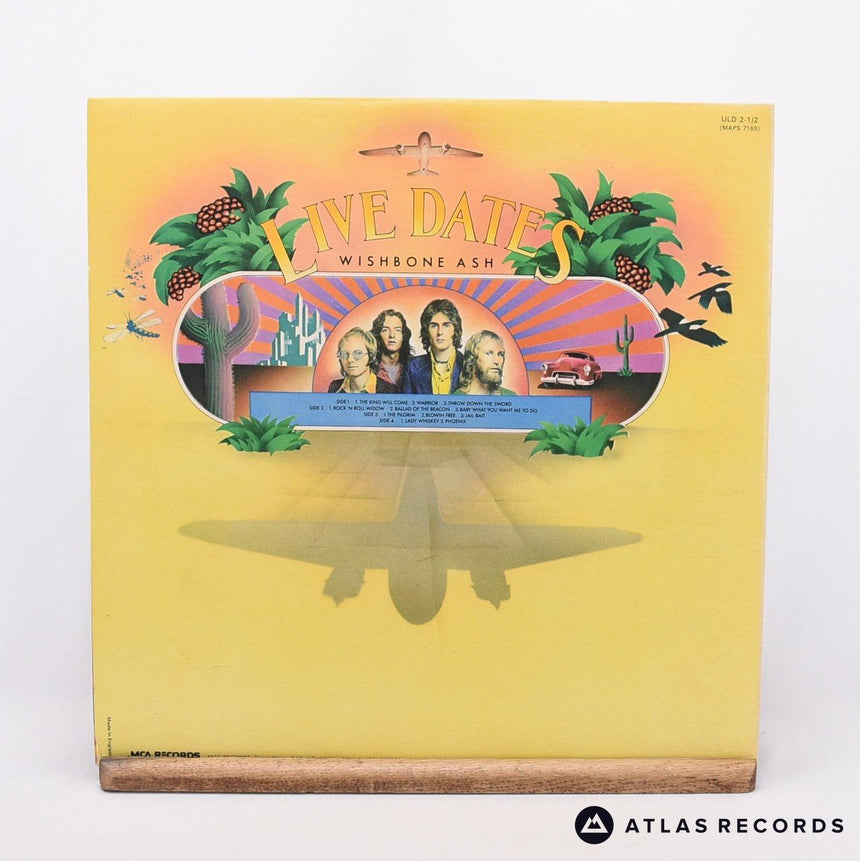 Wishbone Ash - Live Dates - First Uk Press Gatefold 2 x LP Vinyl Record - EX/EX
