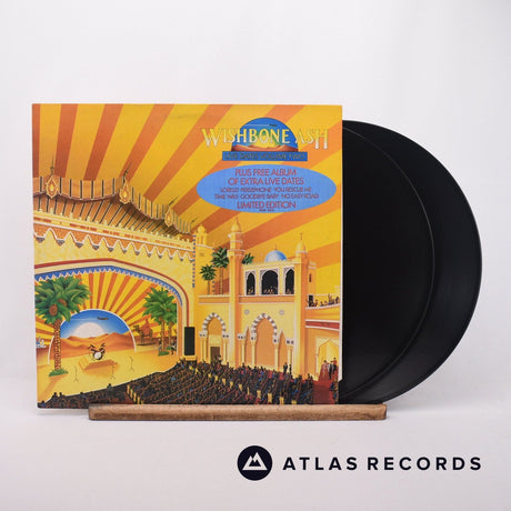 Wishbone Ash Live Dates Volume Two 2 x LP Vinyl Record - Front Cover & Record