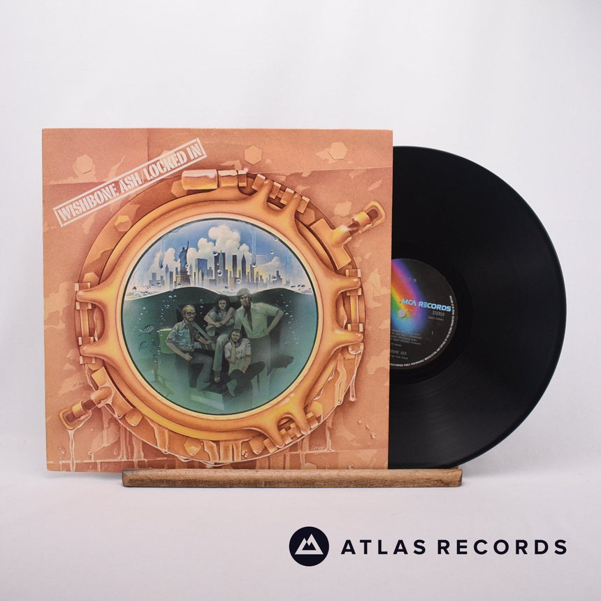 Wishbone Ash Locked In LP Vinyl Record - Front Cover & Record