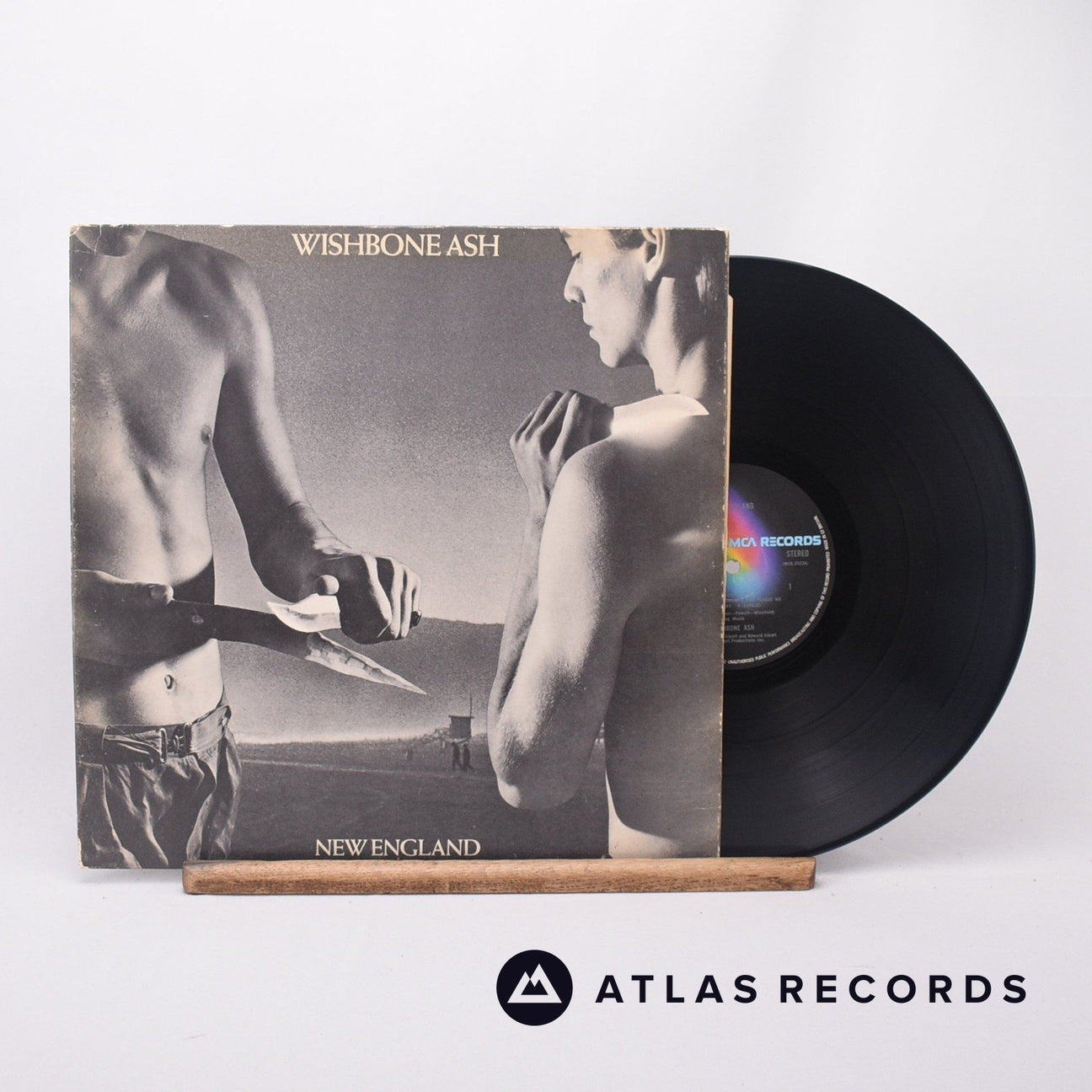 Wishbone Ash New England LP Vinyl Record - Front Cover & Record