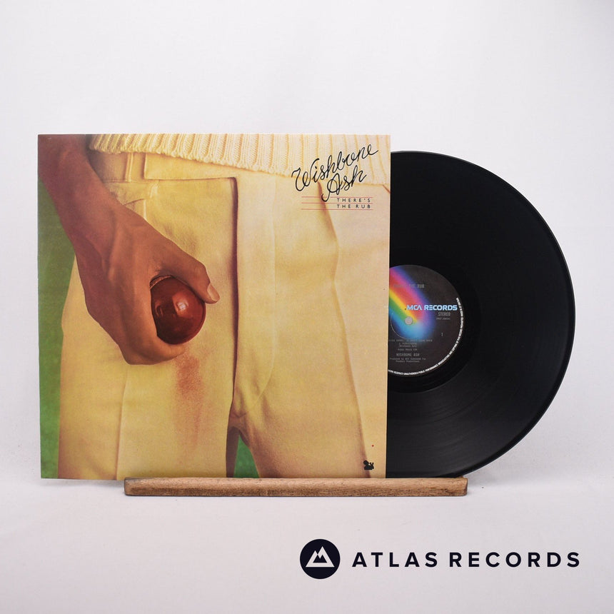 Wishbone Ash There's The Rub LP Vinyl Record - Front Cover & Record