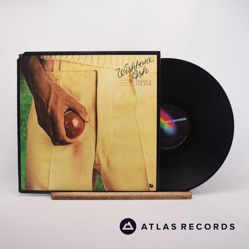 Wishbone Ash There's The Rub LP Vinyl Record - Front Cover & Record