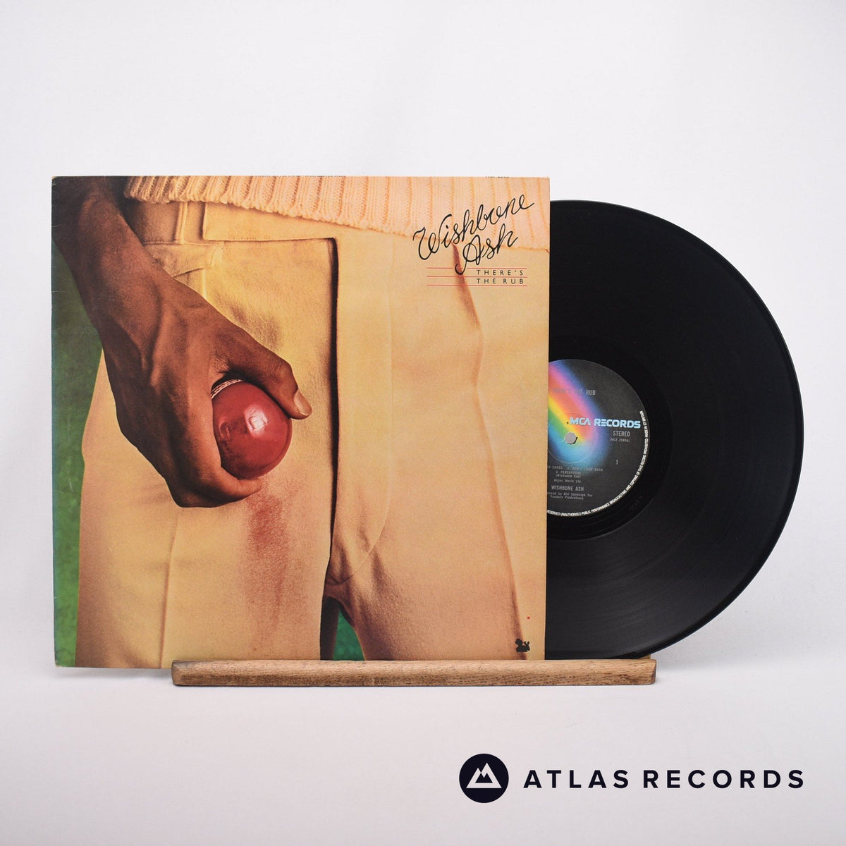 Wishbone Ash There's The Rub LP Vinyl Record - Front Cover & Record