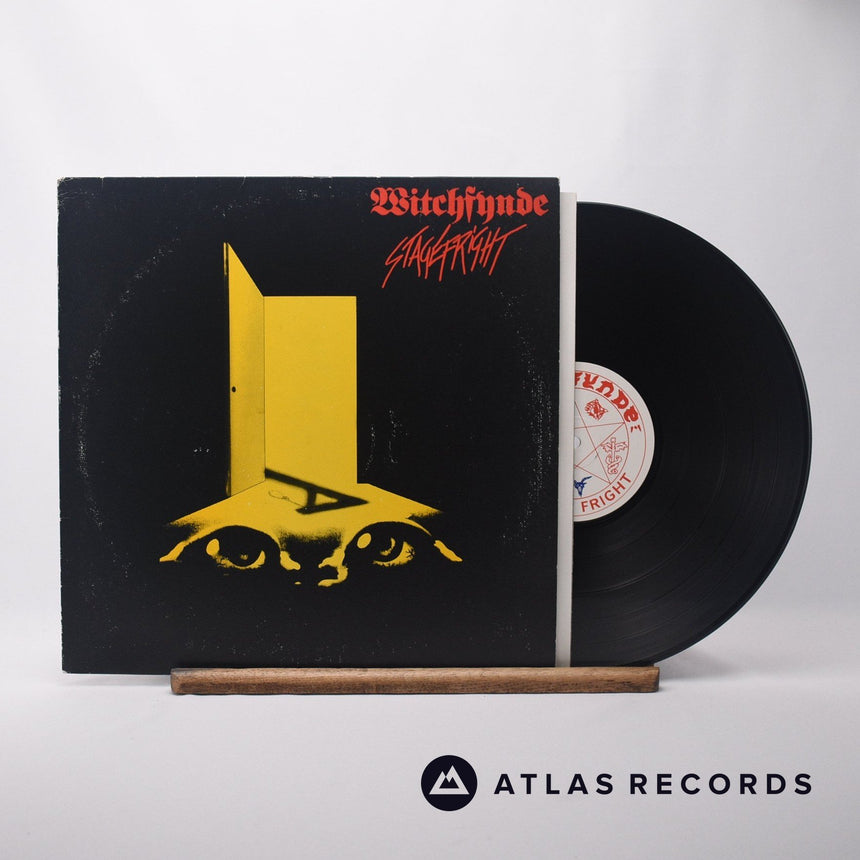 Witchfynde Stagefright LP Vinyl Record - Front Cover & Record