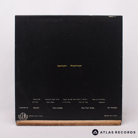 Witchfynde - Stagefright - Textured Sleeve A-1 B-1 LP Vinyl Record - VG+/EX