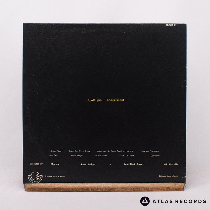 Witchfynde - Stagefright - Textured Sleeve A-1 B-1 LP Vinyl Record - VG+/EX
