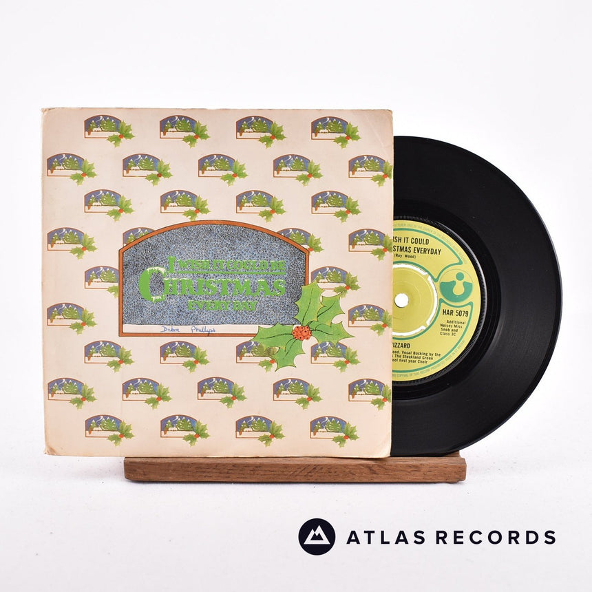 Wizzard I Wish It Could Be Christmas Everyday 7" Vinyl Record - Front Cover & Record