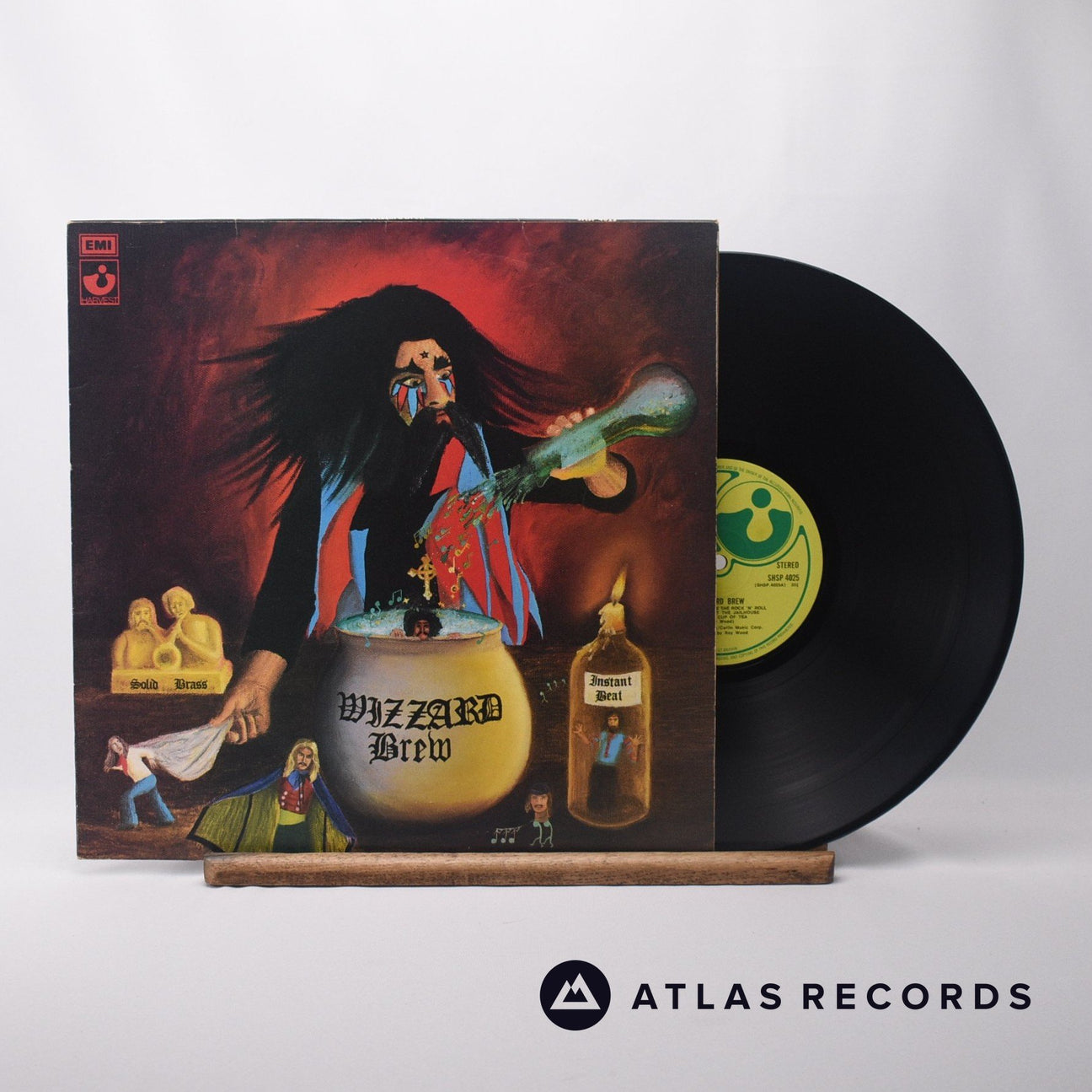 Wizzard Wizzard Brew LP Vinyl Record - Front Cover & Record