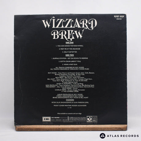 Wizzard - Wizzard Brew - Textured Sleeve LP Vinyl Record - VG+/EX
