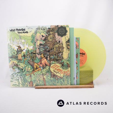 Wolf Parade Thin Mind LP Vinyl Record - Front Cover & Record