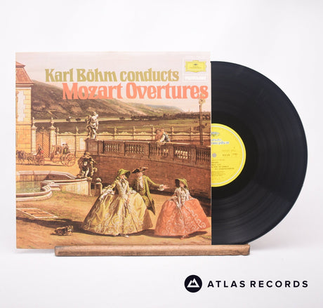 Wolfgang Amadeus Mozart Karl Böhm Conducts Mozart Overtures LP Vinyl Record - Front Cover & Record