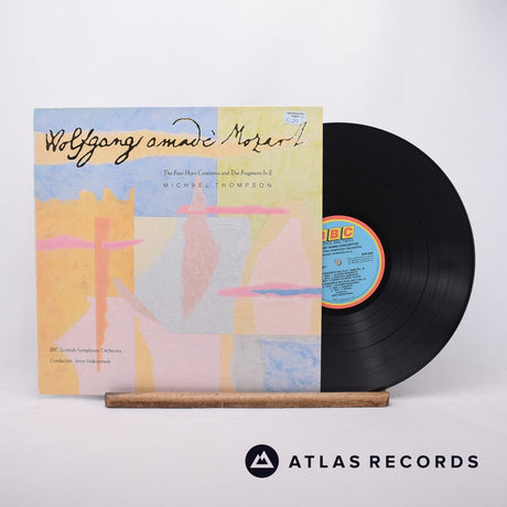 Wolfgang Amadeus Mozart The Four Horn Concertos and The Fragment In E LP Vinyl Record - Front Cover & Record