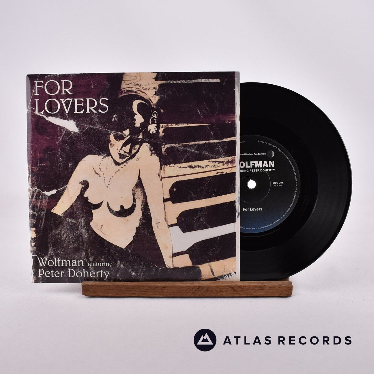 Wolfman For Lovers 7" Vinyl Record - Front Cover & Record
