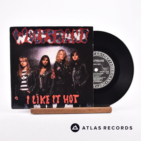 Wolfsbane I Like It Hot 7" Vinyl Record - Front Cover & Record