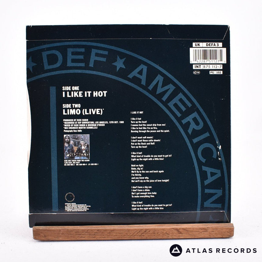 Wolfsbane - I Like It Hot - 7" Vinyl Record - EX/EX