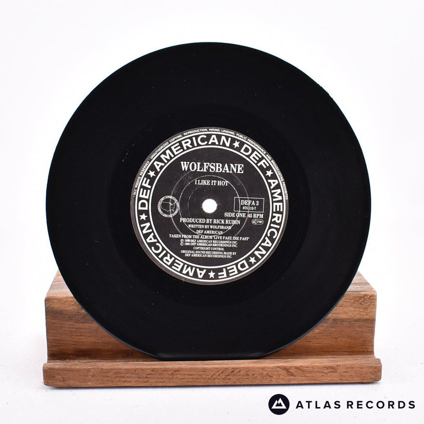 Wolfsbane - I Like It Hot - 7" Vinyl Record - EX/EX