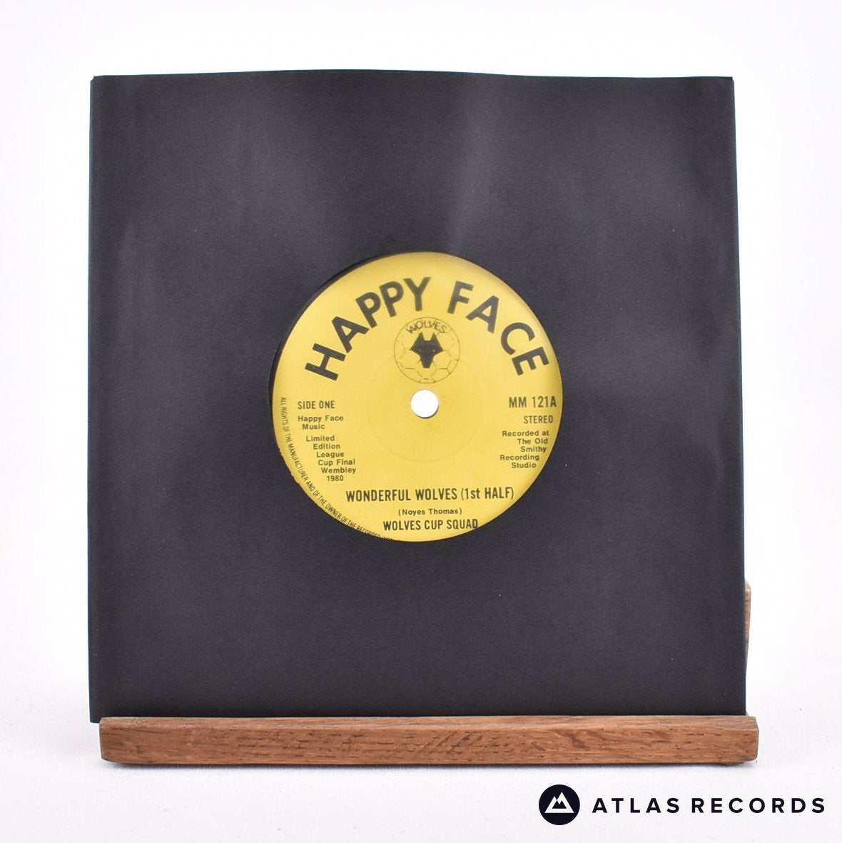 Wolves Cup Squad Wonderful Wolves 7" Vinyl Record - In Sleeve