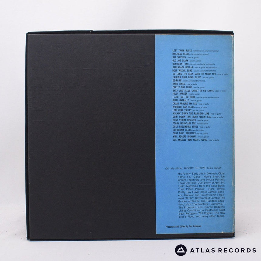 Woody Guthrie - Library Of Congress Recordings - 3 x LP Vinyl Record - VG+/VG+