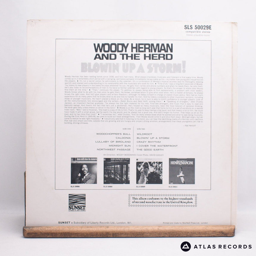 Woody Herman & The Herd - Blowin' Up A Storm! - Reissue LP Vinyl Record - EX/EX