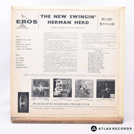 Woody Herman - The New Swingin' Herman Herd - LP Vinyl Record - EX/VG+