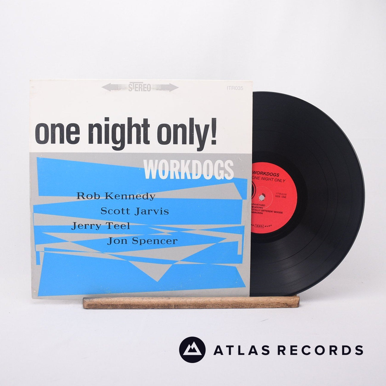 Workdogs One Night Only! LP Vinyl Record - Front Cover & Record