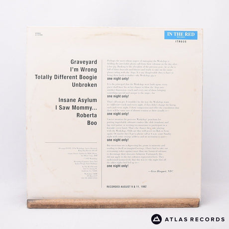 Workdogs - One Night Only! - LP Vinyl Record - VG+/EX